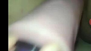 wife's pussy grips that massive 10-inch dildo tight in part 2