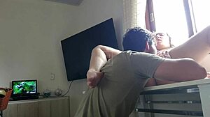i fuck my big ass blonde girlfriend in the kitchen she's so submissive