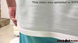 reese rideout strips naked flexing muscles begging for ass worship