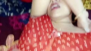 Janvi Bhabhi's Closeup Hardcore Indian Pounding