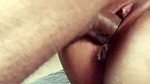 Hot Ebony Couple's Big Ass Shaking Sex