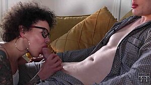 steamy ebony threesome in 4k petite small tits cum everywhere