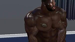 Huge hunk Clinton McDonald teaches wife huge black dick deep