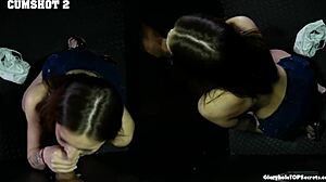 serena swallows 10 massive cum loads excellently