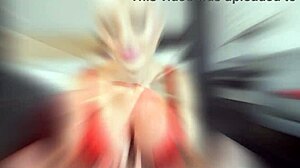 Tanya Virago's sloppy blowjob has me choking on tits!