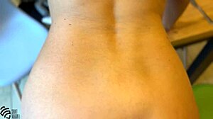 Stepson Fills Stepmom's Pussy with Creampie Cumshot