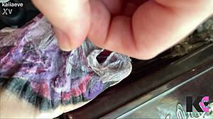 Tattooed Babe's Slow-Mo Peel Reveals Fresh Ink Fetish Thrill