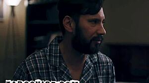 Brunette Kisses Boyfriend's Doll As Pussy Gets Drilled Deep