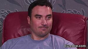 My face drowns in hot jizz as I swallow every sticky load hungrily