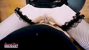 lily b's curvy redhead rimjob messy blowjob swallow passion