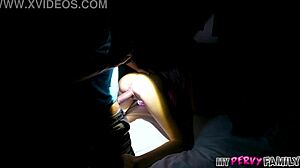 Stepdaughter Begs for Daddy Dick to Sleep - MyPervyFamily
