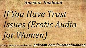 daddy's dirty russian accent makes me moan in erotic roleplay trust