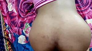 Desi Wife Cheats Hardcore with Friend in Hindi Dirty Talk
