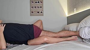 Alineflavio blonde milf couple cum covered orgasm hairless pussy farting fetish