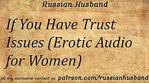 daddy's dirty russian accent makes me moan in erotic roleplay trust