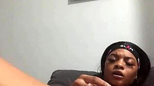 Kashofficials' upclose hairy pussy fingered to wet solo squirt?