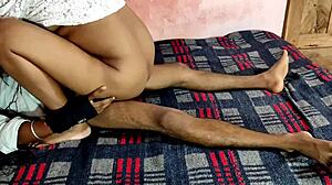Desi Wife Cheats Hardcore with Friend in Hindi Dirty Talk