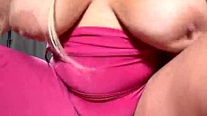 big ass blonde cougar dances then rides club stranger home