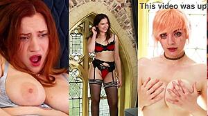 hey british 18yo, your boyfriend's creampie fills you after lingerie striptease?
