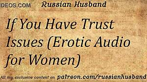 daddy's dirty russian accent makes me moan in erotic roleplay trust