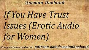 daddy's dirty russian accent makes me moan in erotic roleplay trust