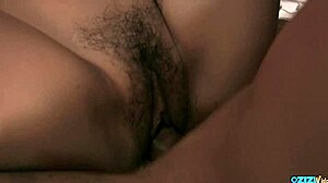 young asian handles old cock in casting creampie challenge