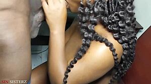 hit this wet ebony pussy hard then lick bbw clit deep