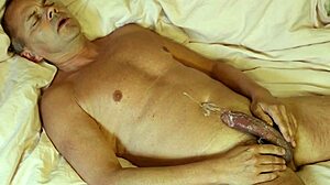 Fit Pierced Cock Wanks To Explosive Orgasm Cumshot