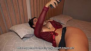 Muscular Stepson Rips Stepmom's Clothes Off Her Round Ass for Hard Pounding