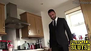 Montse's Big Ass Fingers Juicy Cunt Wet In British Swinger Group Fingering Session