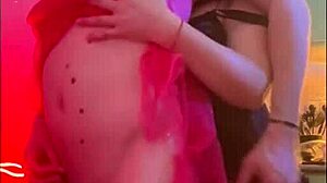 trans girlfriend fills neighbor's mouth then anal pounds