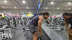 wanna workout like a dreadlocked bodybuilder's fullbody tattooed routine?