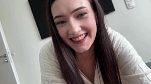 tiny dutch brunette i need your cock deep in my taboo creampie