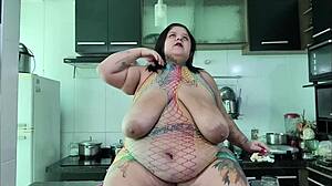 bbw goddess mary jhuana's huge saggy tits demand worship