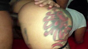double puerto rican babes threesome with bbc 😍 deepthroat and doggy 🔥