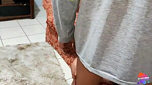 novinho fucked me hard in sogra's room after work