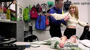 Busty Hottie Caught Fucked Stolen Toys Office