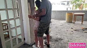 met this dude on street... he dragged me to site for rough pussy fuck