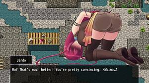 fallen makina ties up begs bardo with throat pussy for massive facial