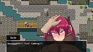 fallen makina ties up begs bardo with throat pussy for massive facial