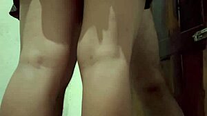uhh its great liftin my leg so he can fuck my pussy quick from below