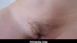heymom emily addison stepmom lets me fuck her big tits pov taboo