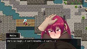 fallen makina ties up begs bardo with throat pussy for massive facial