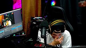 bi mejia shows off her brazilian ass on podcast table ruan kisses her sexy feet hot