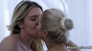 blonde lesbians cherry kiss sophia sterling lick nipples wet pussies horny