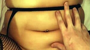 hey hubby watch your friend sneak in and fuck me doggystyle after groping my curvy body