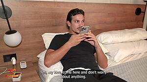 Rough Ffm Threesome Card Game With Colombian Beauties Italian Stud