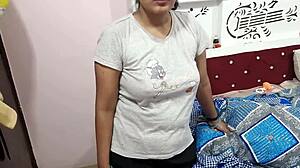 caught stepsis romancing servant then blackmailed fucked by stepbro hindi