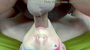 Rough Deepthroat Facefuck Gags Sloppy With Huge Cumshot