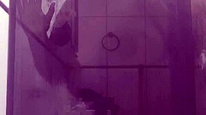 stepmom sneaks into bathroom for cowgirl ride on son's huge cock orgasm blast